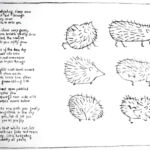 Little Hedgehog - Lithographic Print