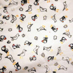 Screen printed fabric