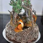 Wintertide celebration cake