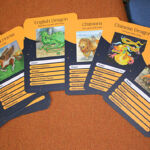 Top trumps pack - Illustrations by Kate Clarke, card design by Michael Lewis at The Archipelago