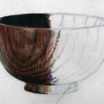 Wooden bowl. Part worked demo piece from textures course